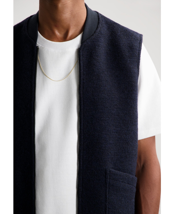 Dstrezzed Heren Mouwloos Gilet DS Nils Zwart