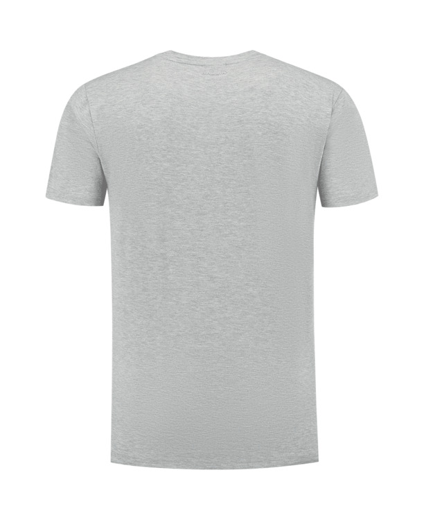 Gedraaid Logo Print T-shirt Mannen