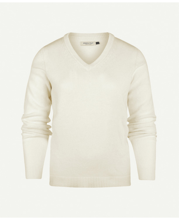 Lambswool V-neck Sweater