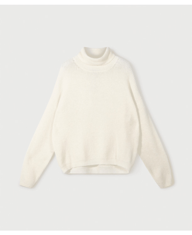 10DAYS Dames zachte coltrui gebreide trui wol alpaca