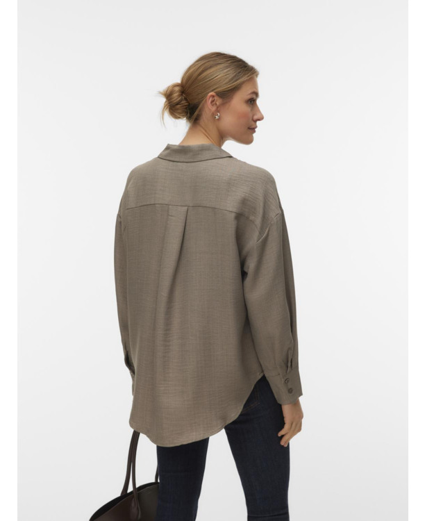 Loose Fit Shirt Collar Long Sleeves (L/S)