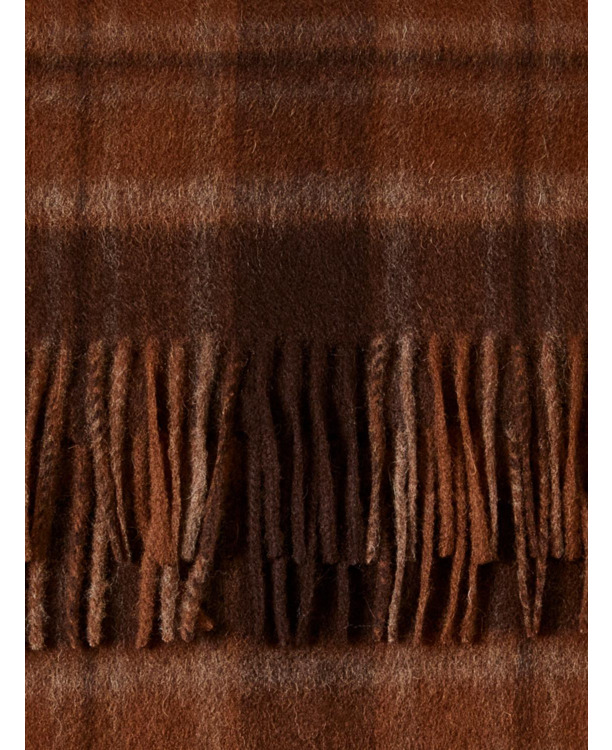 SLMTOPE WOOL CHECK SCARF