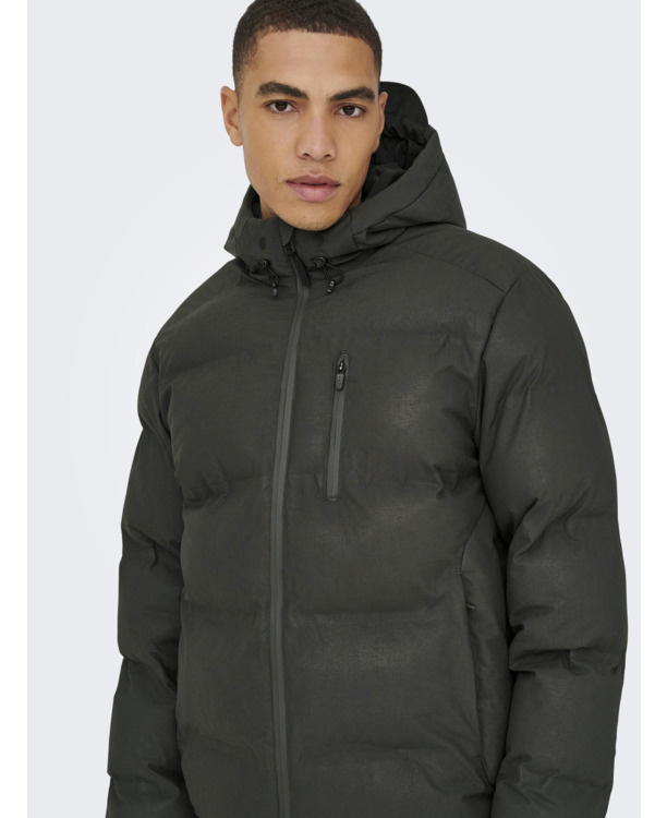 Capuchon met koordregeling lange mouwen (L/M) Heren