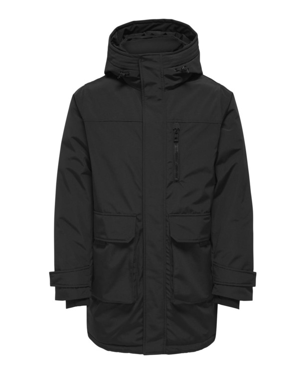 Capuchon met koordregeling lange mouwen (L/M) Heren