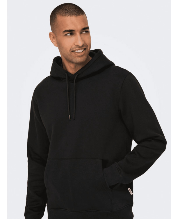 Regular Fit Hoodie Lange Mouwen (L/M) Heren