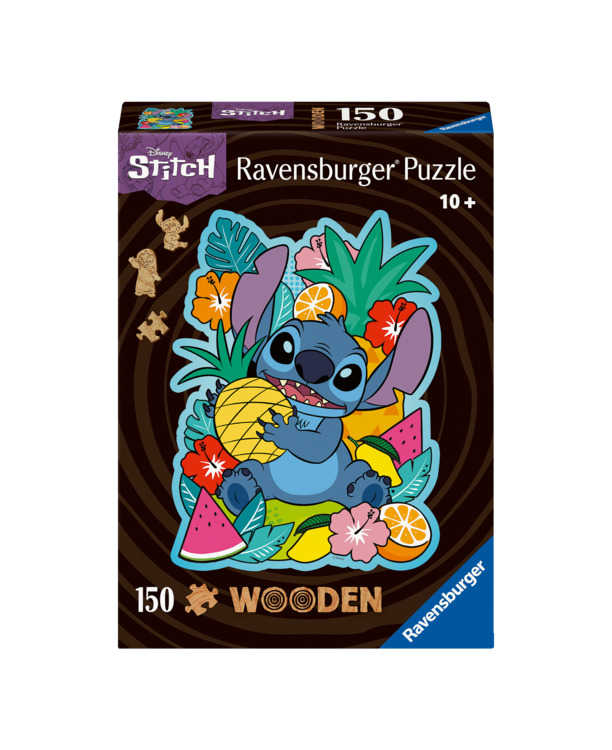 Ravensburger houten puzzel Disney Stitch - Legpuzzel - 150 stukjes