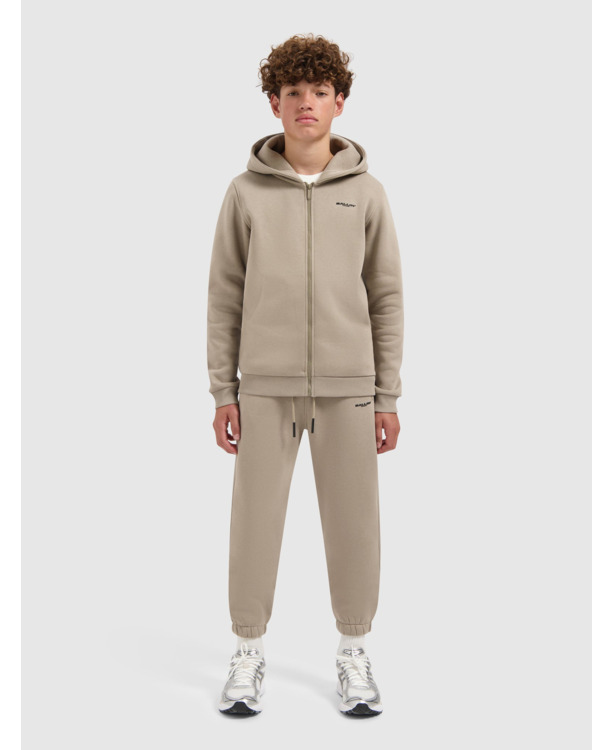 Junior Origineel Borstlogo Rits Hoodie