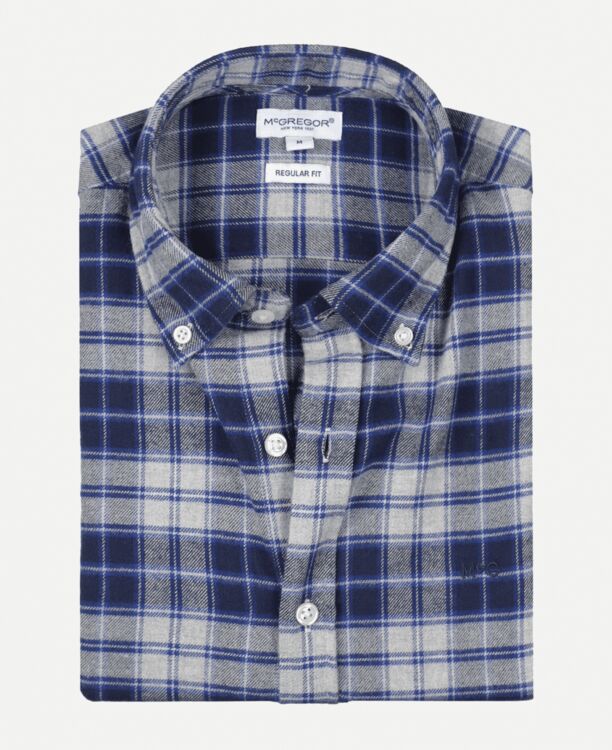 Melange Check Shirt