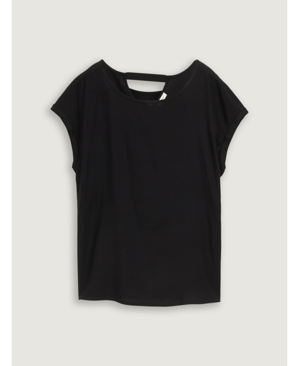 Blouse met uitsnijding aan de achterkant