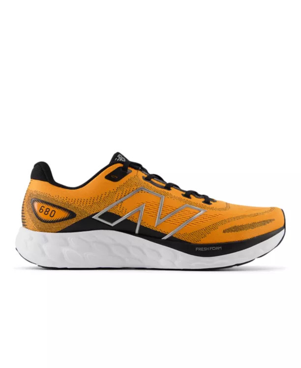 New Balance heren hardloopschoenen geel 680