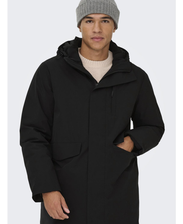 Capuchon met koordregeling lange mouwen (L/M) Heren