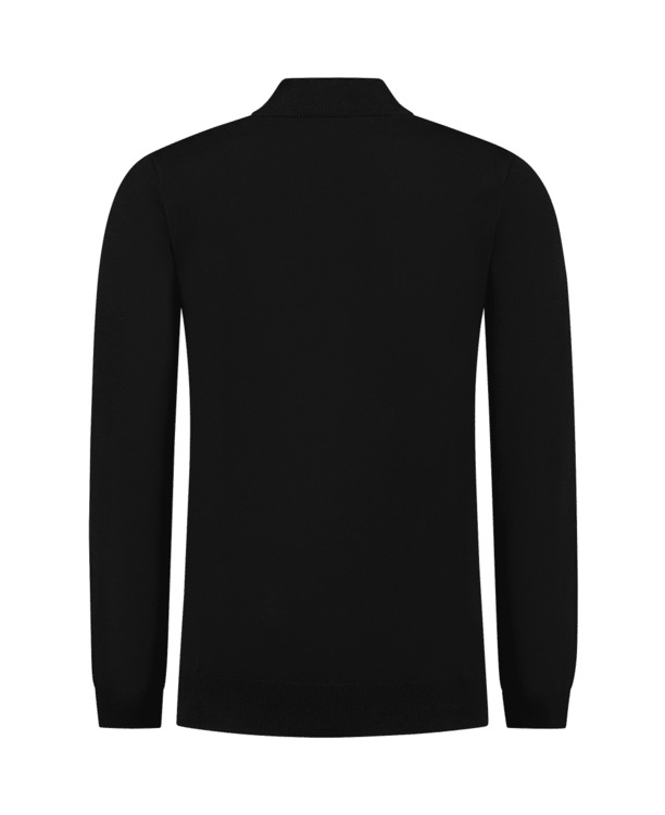 Originele Half Zip Gebreid 100% Katoen Mannen