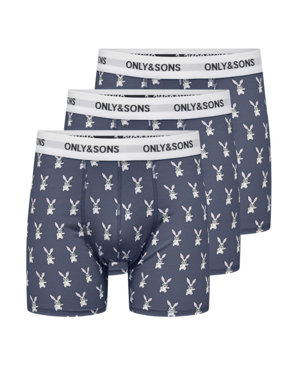 ONSFITZ PRINT WB BOLD STRIPE BOXER 1PACK Heren