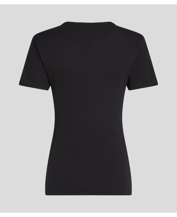 ESSENTIAL RIB V-NECK T-SHIRT