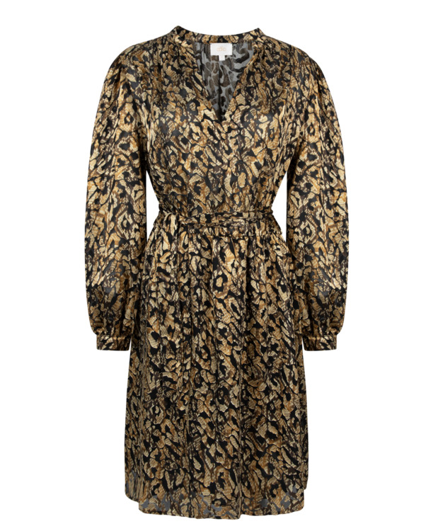 Aaiko Dames Viscose Jurk Zwart