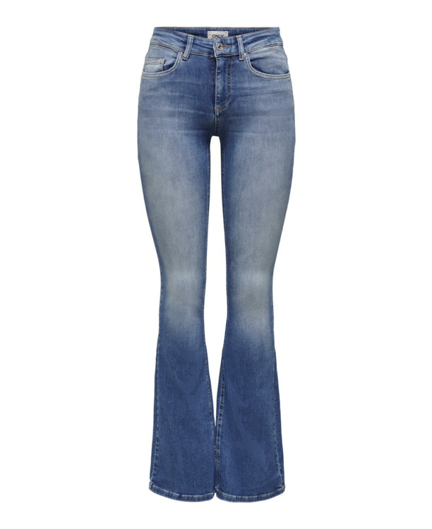 Flared Fit Wijd uitlopende pasvorm, jeans met middelhoge taille en muntzakje