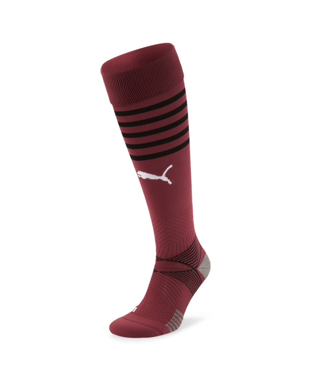 teamFINAL Socks Grape Wine-Puma White