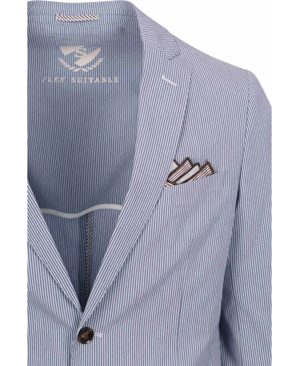 Suitable Colbert Lind Strepen Blauw