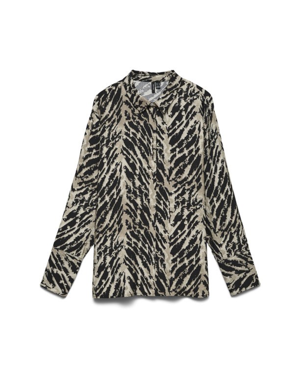 Loose Fit Shirt Collar Long Sleeves (L/S)