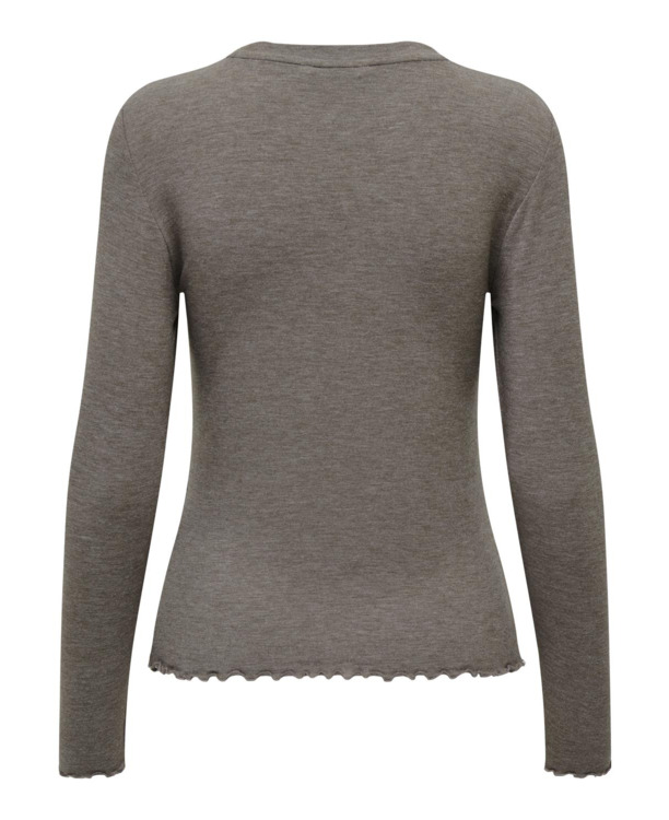 Regular Fit O-Neck Long Sleeves (L/S) Basic top met ronde hals en lange mouwen