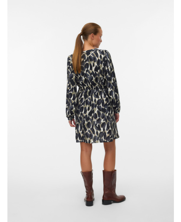 VMFANINI L/S SHORT DRESS WVN BTQ GA