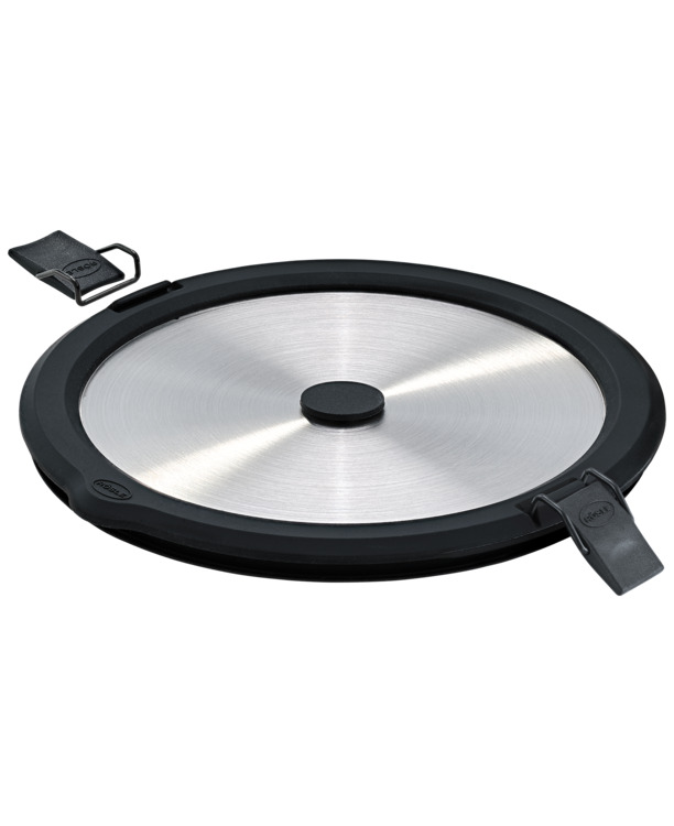 Stainless Steel Lid FLEXX 2GO with Clips for container 1,4 L