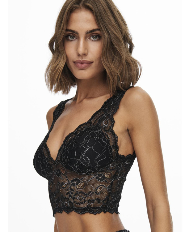 ONLCHLOE LACE GLITTER BRA ACC