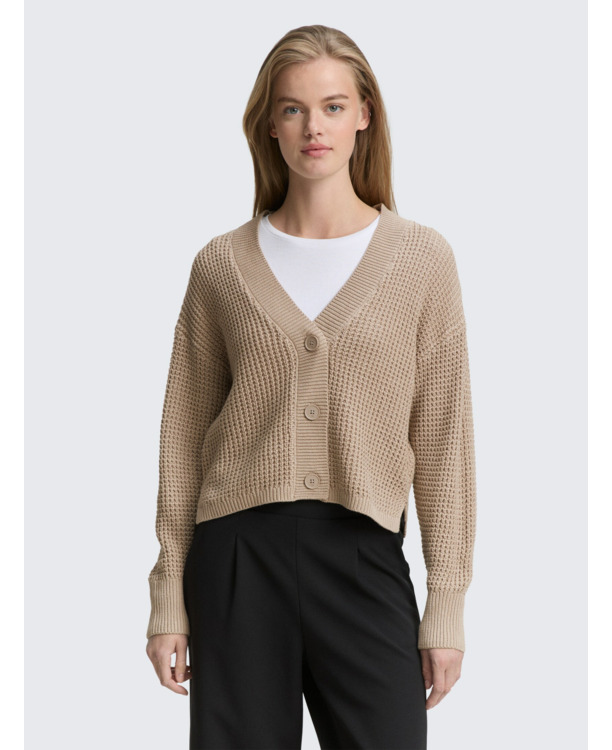 Vest met knoopsluiting