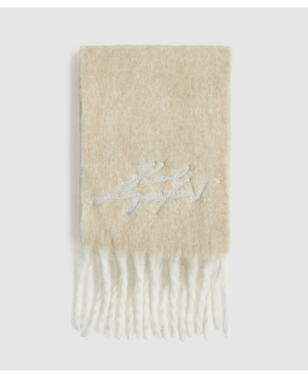 K/KONTRAST KNIT SCARF