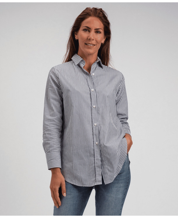 Sara Poplin Stripe Shirt RF