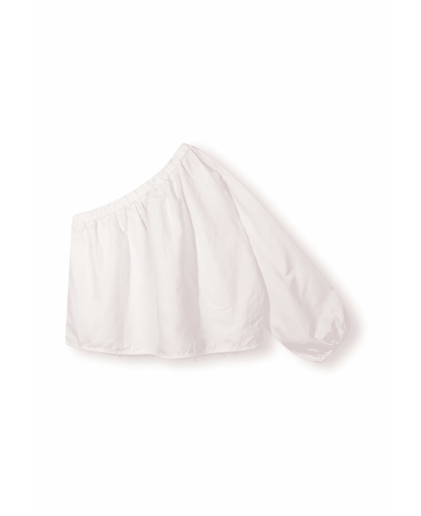 10DAYS Dames linnen one shoulder top