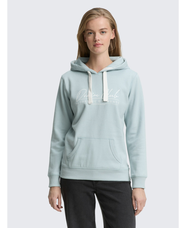 Hoodie sweatshirt met logoprint