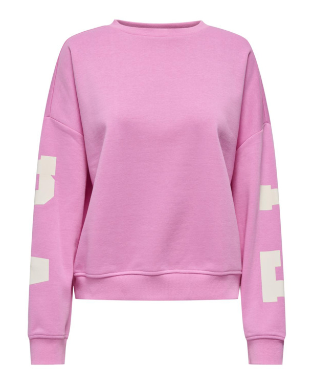 Loose Fit O-Neck Long Sleeves (L/S) Loose fit sweatshirt met O-hals voor vrijetijdsgebruik