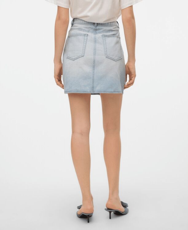 VMBETTY SHORT WRAP DENIM SKIRT GU32