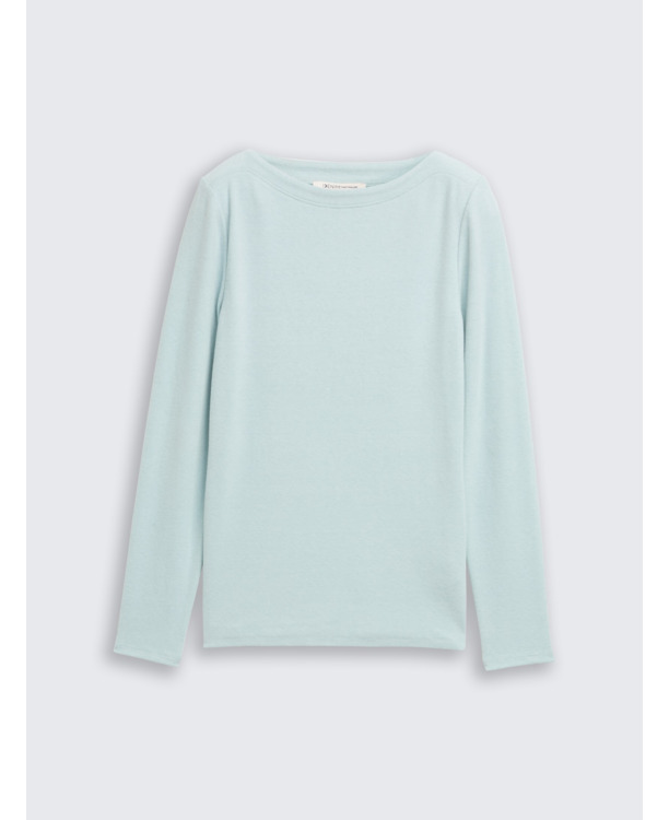 Overhemd met lange mouwen in edelsteenlook