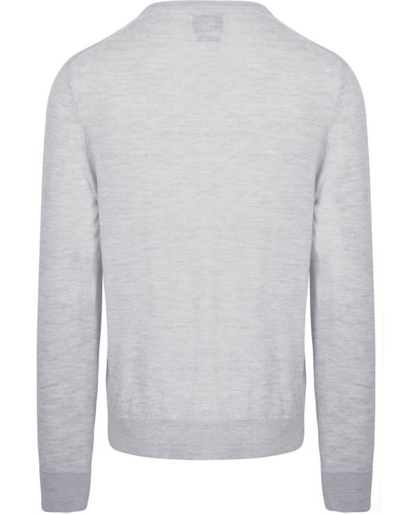 King Essentials The John Pullover Merino Lichtgrijs