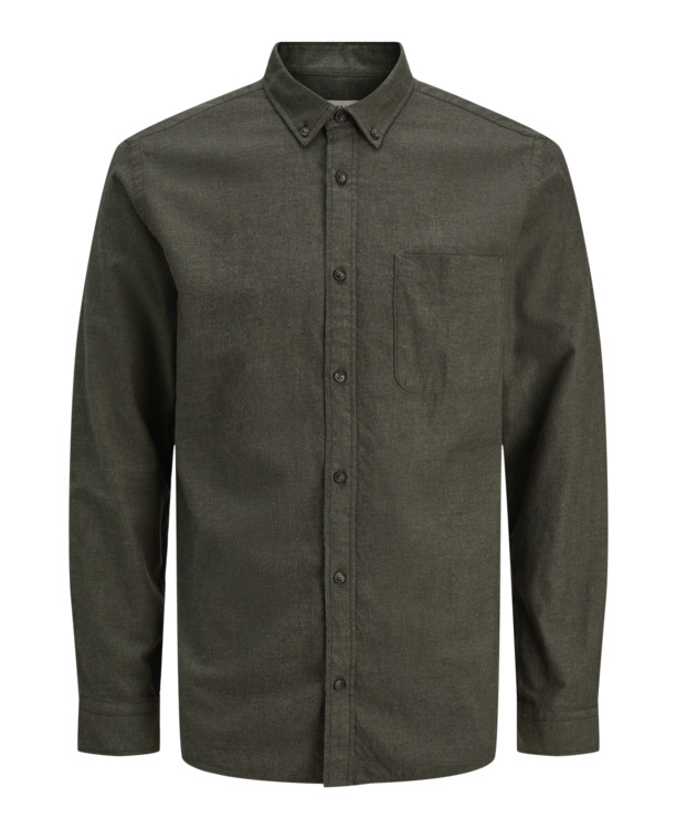 Regular Fit Button Down Collar Long Sleeves (L/S)