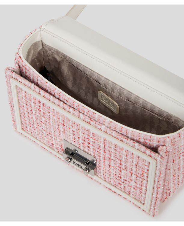 K/STYLE BOUCLE SHOULDER BAG