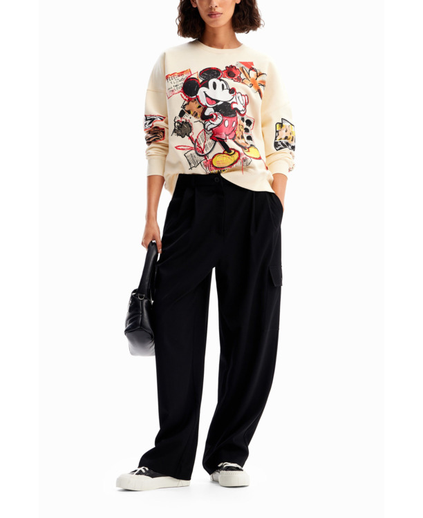 MICKEY PATCHES SWEATSHIRT
