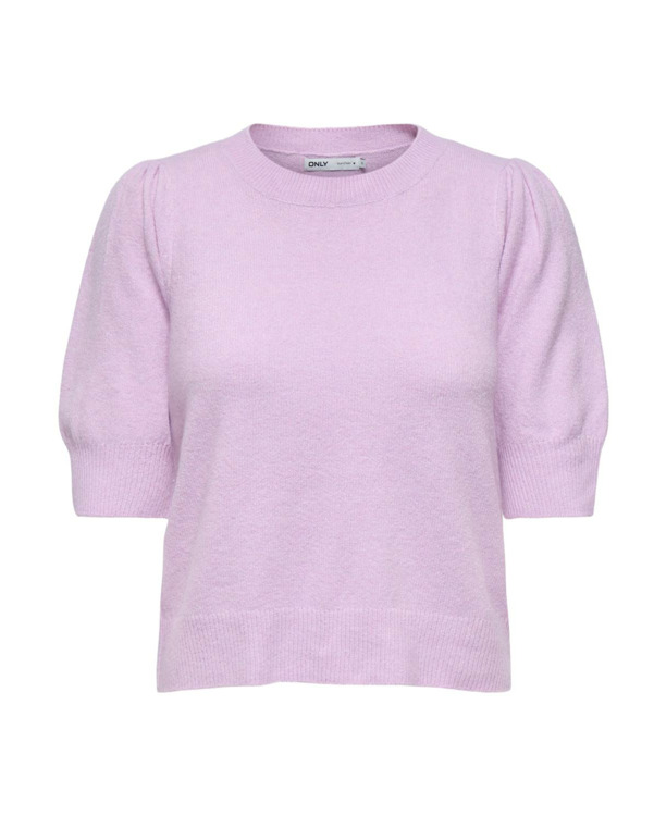 Knit Fit O-Neck 2/4 Sleeves (2/4) Lange mouwen gebreide trui met O-hals pasvorm