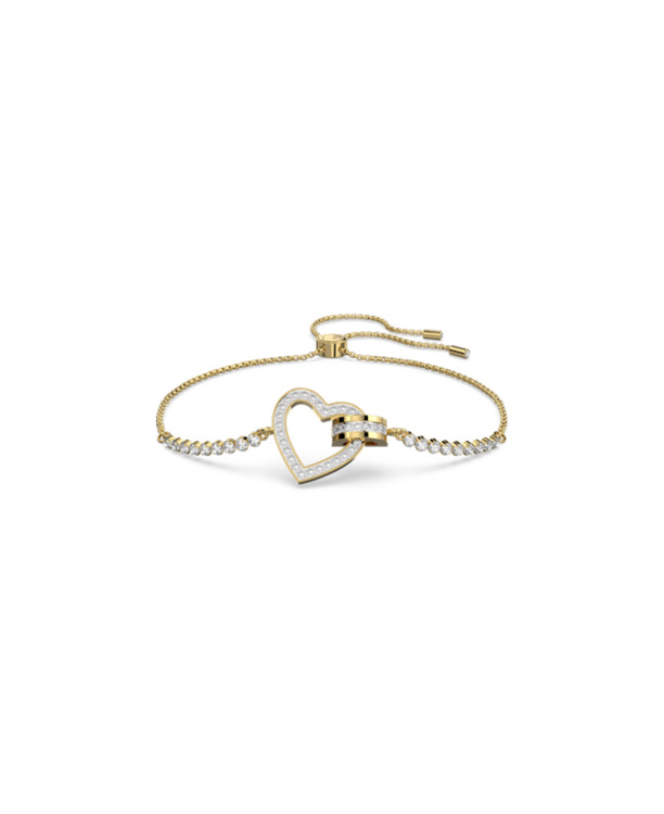 Lovely Soft Bracelet Gold shiny Crystal