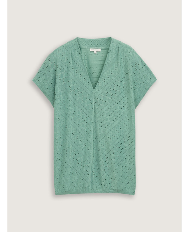 Opengewerkt T-shirt