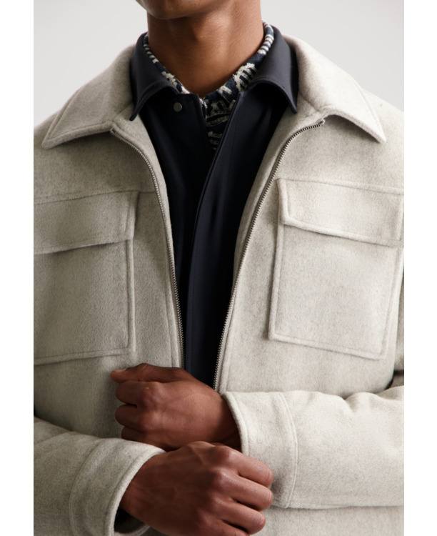 Dstrezzed Heren Wol Jas Colton