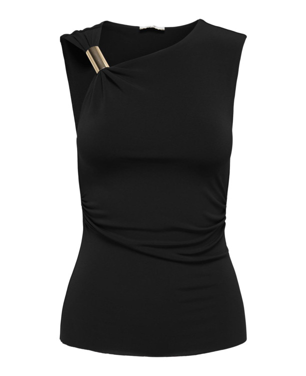 Slim Fit Asymmetric Neck Sleeveless (S/L)