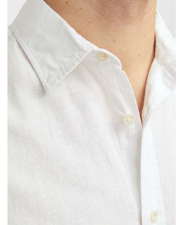 Slim Fit Band Collar Long Sleeves (L/S)