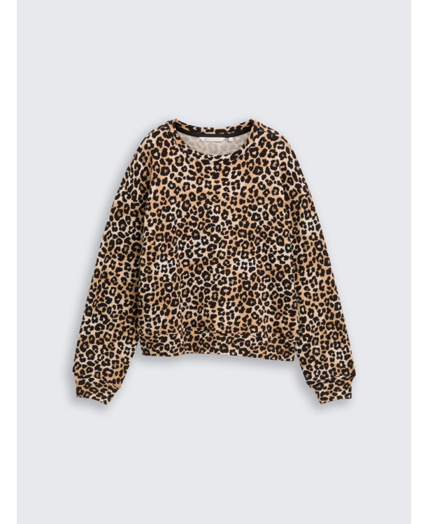 Oversized sweatshirt met print
