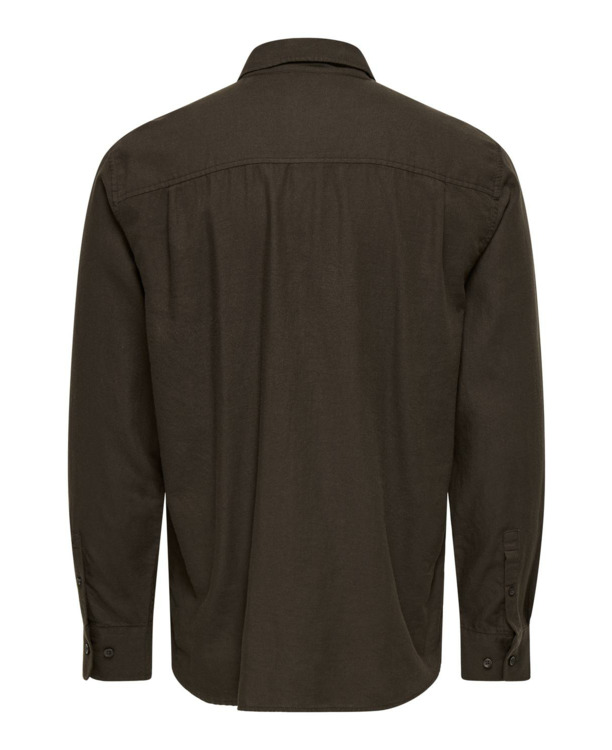 Regular Fit Button Down Kraag Lange Mouwen (L/M) Heren