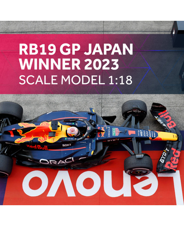 1:18 RB19 GP Japan 2023 - Winner - Red Bull Racing