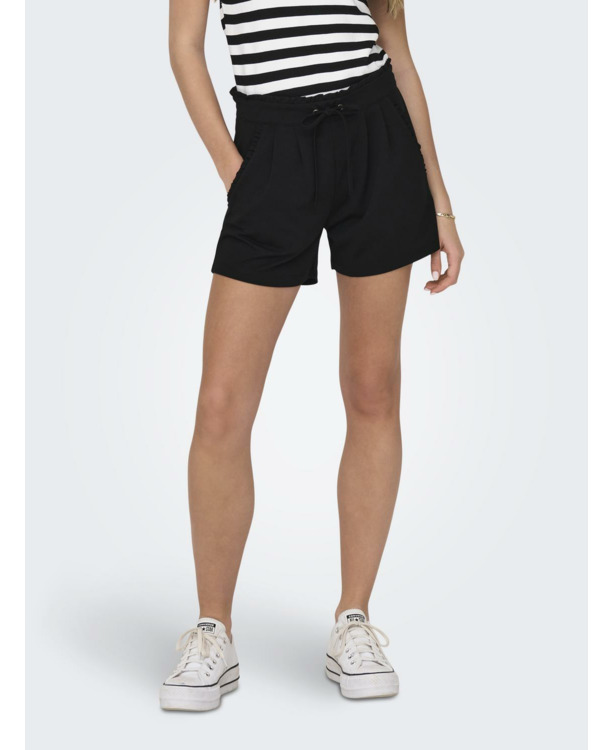 Regular Fit Korte broek met trekkoord