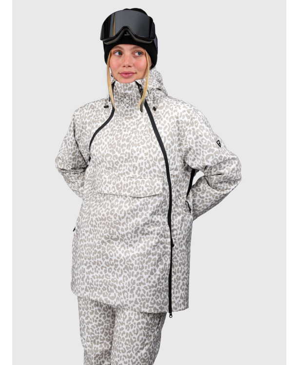 Joicya-Print Women Snow Jacket